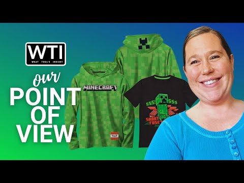 Minecraft Boys Video Graphic T-Shirts - WTI product video review