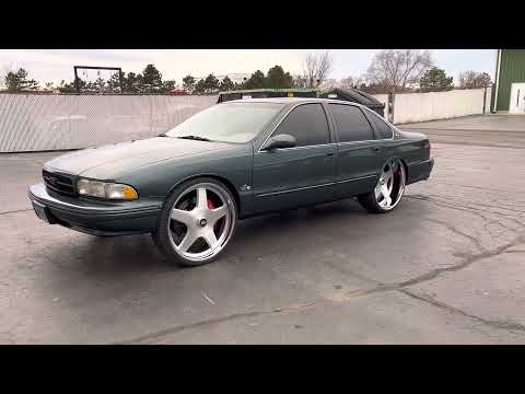 1996 Impala SS on SD FORGED 26” 7” Lip  /  Bet It Up Kustoms #564