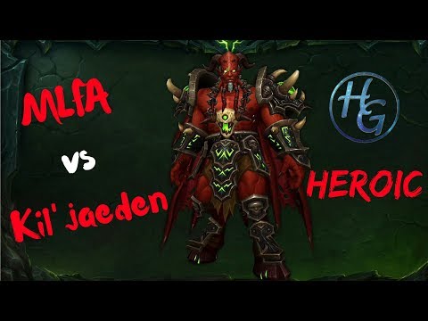 Kil'jaeden Heroic vs MLFA - Unholy DK & Shadow Priest POV