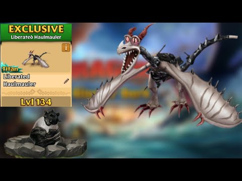 Liberated Haulmauler Max Level 134 Titan - Drago's Bewilderbeast Collection - Dragons:Rise of Berk