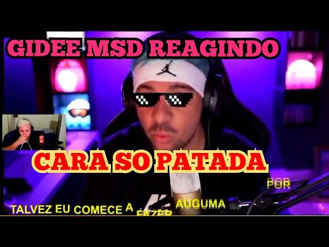 GIDEE MSD REAGINDO : TOP 10 MELHORES PATADAS DOS YOUTUBERS
