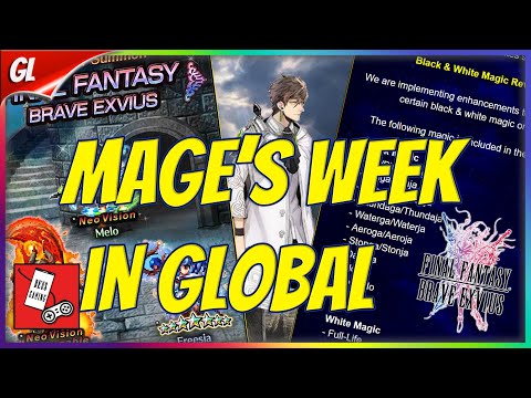 FREE 50% Magic TDW Accessory!? Black/White Magic Rework Global News Final Fantasy Brave Exvius FFBE