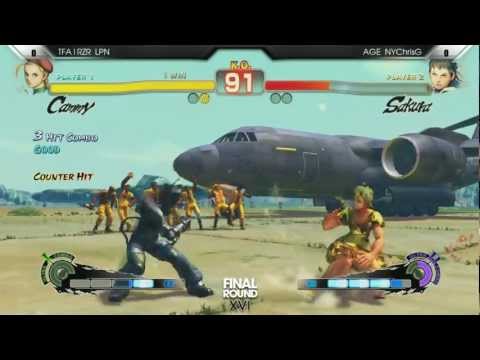 [FR 16 SSFIV AE] TFA RZR LPN (Cammy) vs AGE NYChrisG (Sakura)