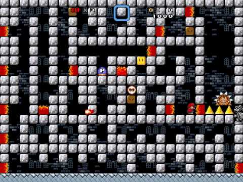Super Mario Bros. X - Custom Level: Mini Fortress