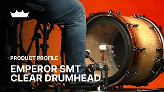 Video thumbnail for Emperor SMT Clear Bass Drumhead | Remo by Remo Inc.