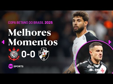 GOLS ANULADOS E TUDO IGUAL NA IDA DE DECISÃO! CORINTHIANS 0X0 VASCO - MELHORES MOMENTOS