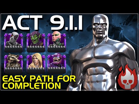 MCOC: Act 9.1.1 - Easy Path For Completion - Abs man Vs Silver Surfer - 2024