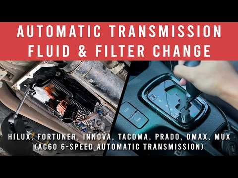 Easy DIY Automatic Transmission Fluid & Filter Change (Toyota & Isuzu) | DIY with UAZAP