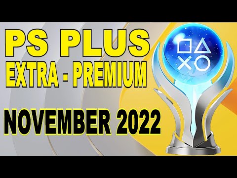 20 NEW FREE GAMES | PS PLUS EXTRA - PREMIUM LINEUP NOVEMBER 2022 - EASY PLATINUM GAME