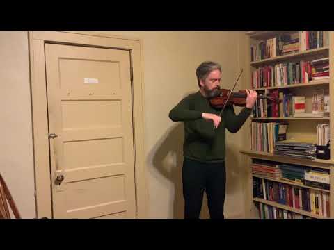3-14-21 Bedtime With Bach - Geoffrey Robson, violin