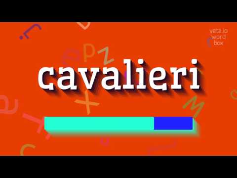 How to say "cavalieri"! (High Quality Voices)