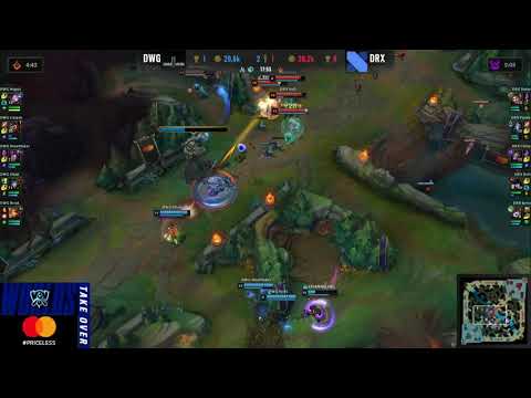 Waveclear by DWG | DWG vs DRX Game 1 Quarterfinals Worlds 2020 | DAMWON Gaming vs DRX Game 1