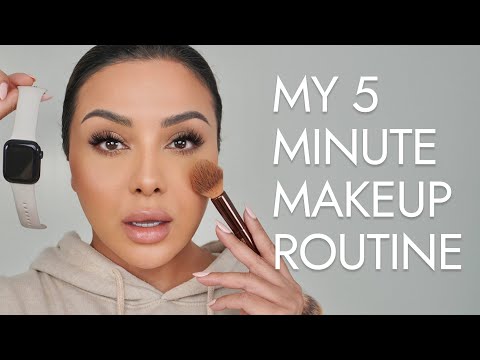 5 MINUTE FLAWLESS MAKEUP TUTORIAL | NINA UBHI