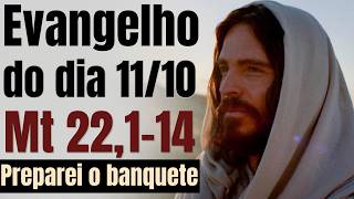 Evangelho do dia com reflexão, Domingo 11/10, Mt 22,1-14