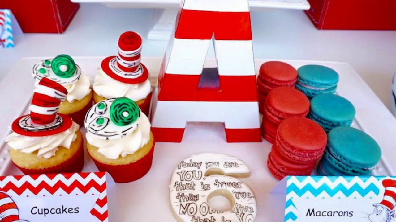 Dr. Seuss Party Ideas from Kara's Party