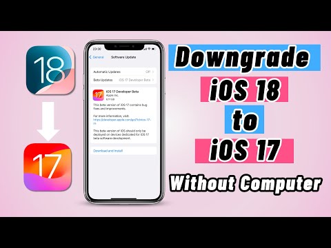 Downgrade iOS 17 to iOS 16 5 Two ways
