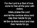 Sing to God a brand new canticle (with lyrics ...