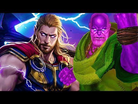 Farmer Thanos vs T4 THOR 🤯 l Marvel Future Fight
