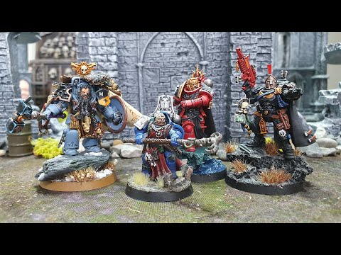 Four way four player free for all, Warhammer 40k battle report