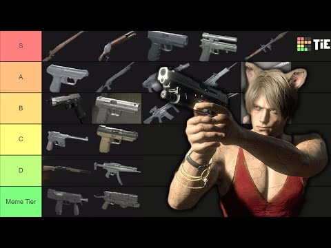 Resident Evil 4 (2023) ALL 21 Weapons Ranked!