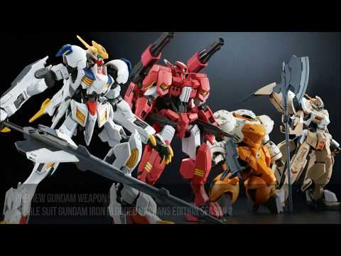 Preview P-Bandai: HG 1/144 Gundam Iron-Blooded Orphans Tekkadan Set