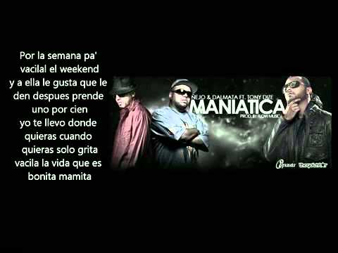 Senda Maniatica - Ñejo & Dalmata Ft. Tony Dize (Original) (Con Letra)