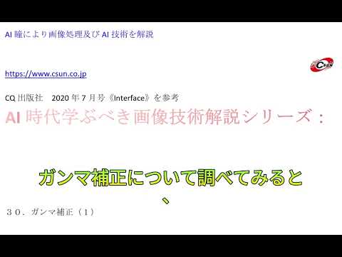 ガンマ補正 - 定義