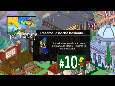 Los Simpson Springfield "Reunion'19: Cap. 10 - Pasarse la noche bailando" por Tony