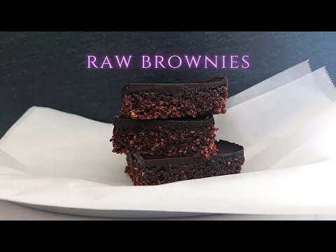 【罪悪感ゼロ】至福のローブラウニー | How To Make Raw Brownies(vegan)