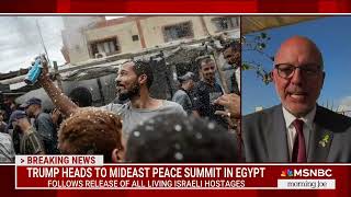 AJC CEO Ted Deutch from Israel on MSNBC: Hostage Release, Ceasefire, and the Path to Peace