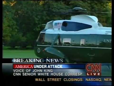 CNN 9/11 LIVE TV Coverage 6:45 P.M - 7:00 P.M
