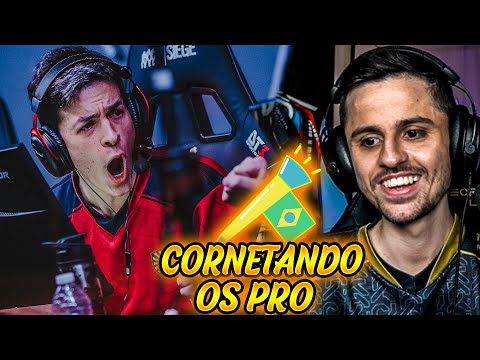 LIQUID NA FINAL DO BR6 JUNTO COM W7M! - CORNETANDO OS PRO