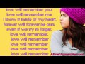 Selena Gomez - Love Will Remember (Lyrics ...