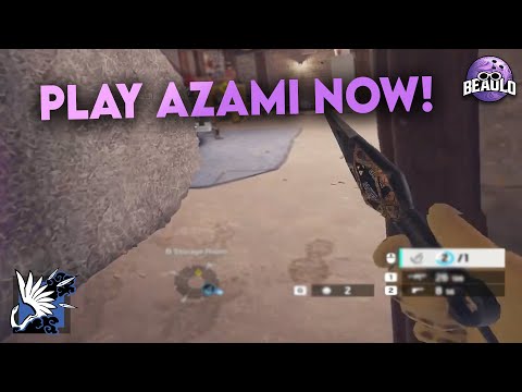 Why you SHOULD play AZAMI - Rainbow Six Siege