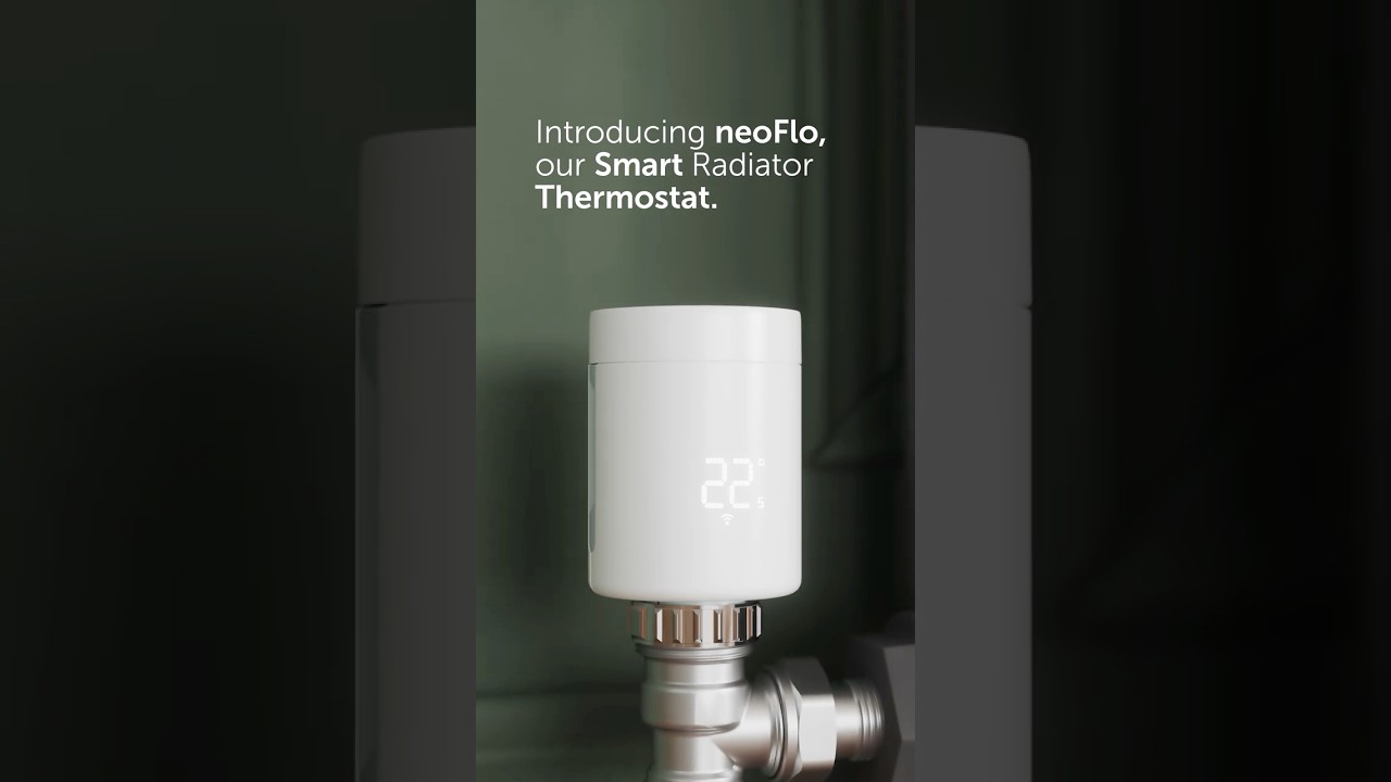 neoFlo smart radiator thermostat by IMI Heatmiser - Old Radiators Can Learn New Tricks