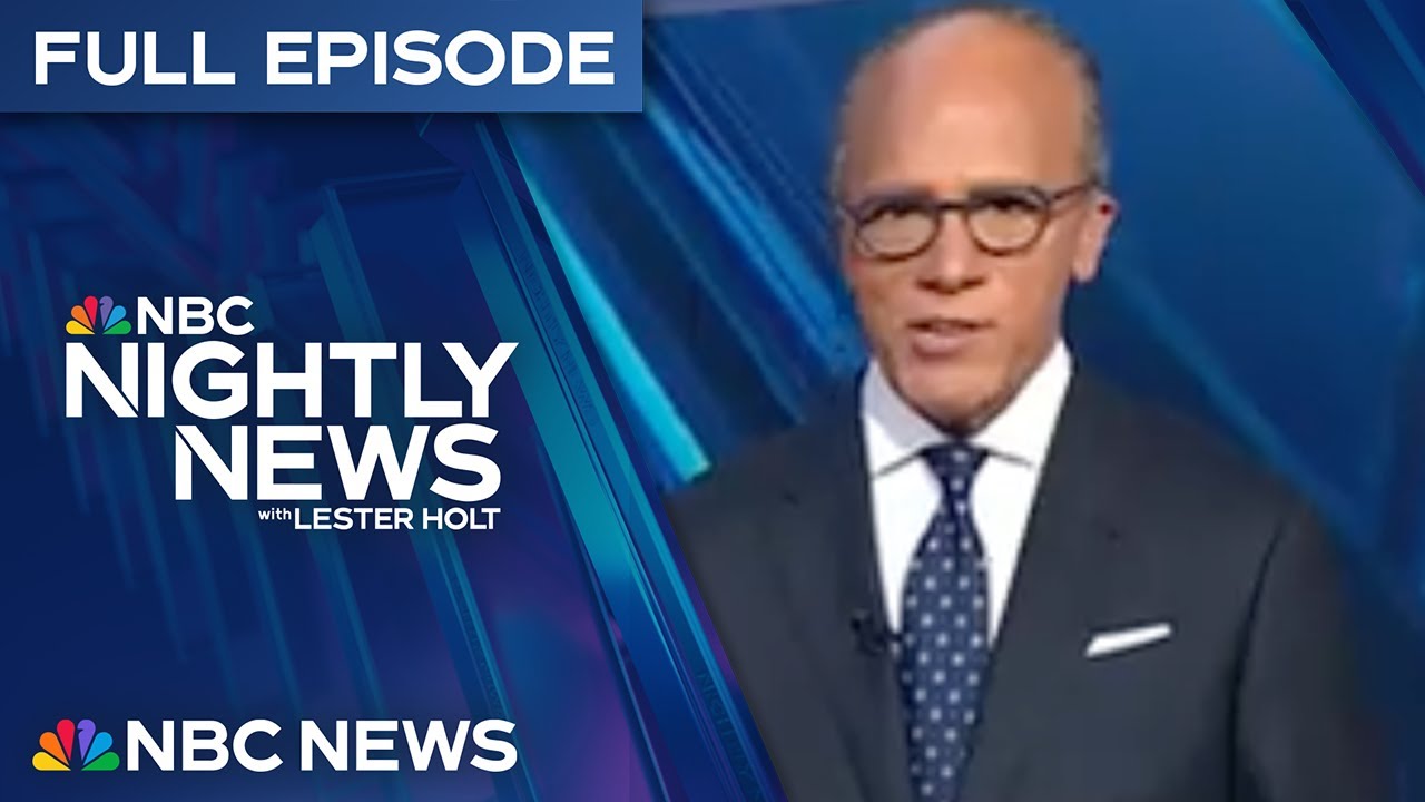 Nightly News Full Episode - April 30
