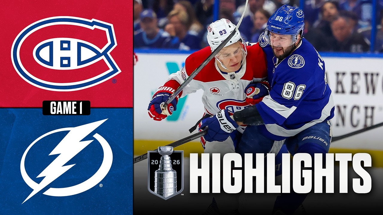 NHL Playoff Highlights | Canadiens vs. Lightning | Round 1 Gm 1 | April 19, 2026