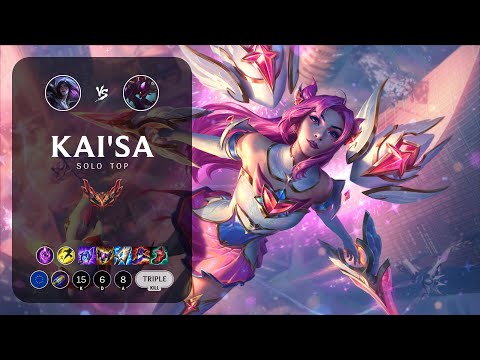 Kai'Sa Top vs Kha'Zix - EUW Grandmaster Patch 13.1