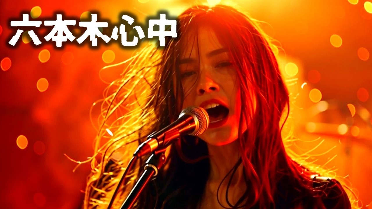 アン・ルイス "六本木心中"🎸真夜中のロックフェスで歌ってみた | Midnight Rock Fest 🔥 Live at 3rd Stage | AI Covers J-POP