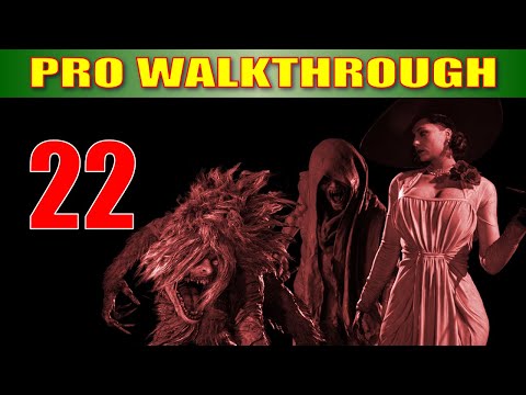 RESIDENT EVIL 8 VILLAGE Walkthrough Part 22 - Varcolac Alfa (Leader of the Pack Challenge EASY)