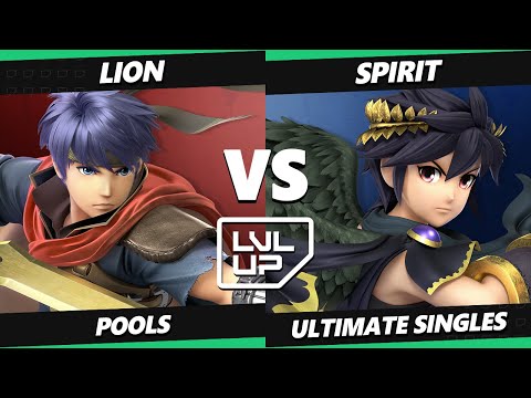 LVL UP EXPO 2023 - Lion (Ike) Vs. Spirit (Pit, Dark Pit) SSBU Ultimate Tournament