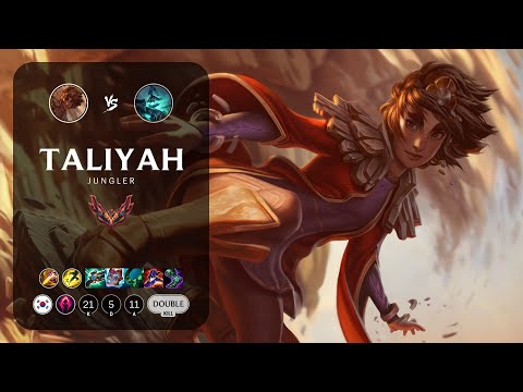 Taliyah Jungle vs Hecarim - KR Grandmaster Patch 14.7