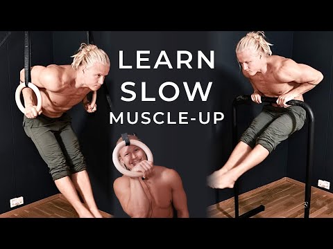 3 steps to the Real MUSCLE-UP! Tutorial for rings and bar
