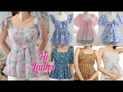 Crop top blouse design | Casual crop top for skirt and trouser #new #blouse #winter