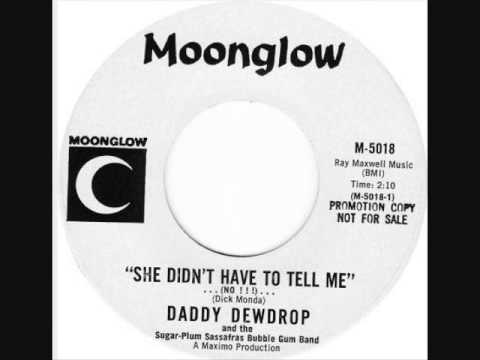 Thumbnail for DADDY DEWDROP 'SHE DIDN'T HAVE TO TELL ME' RARE SINGLE