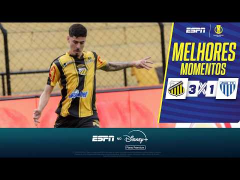 Gols e lances de Novorizontino x Avaí