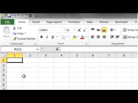 Excel 2010 VBA Tutorial 1   Creating a Macro with Visual Basic For Applications