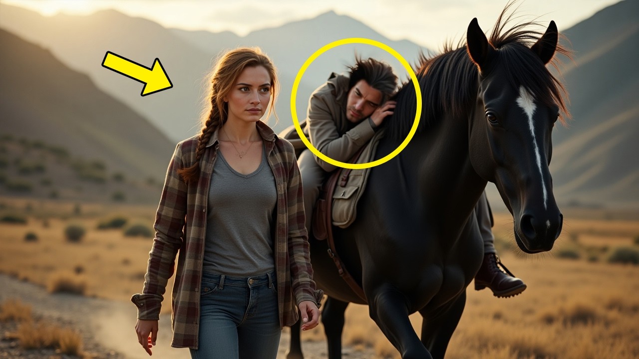 Lonely Girl Saves Millionaire After a Wild Mustang’s Urgent Signal—That Changes Their Lives Forever