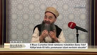Bursa Sohbeti 6 Nisan 2019