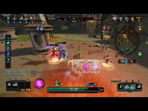 SMITE Cabrakan Ults Medusa Before she can Recover